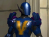 Kickboxer in armor